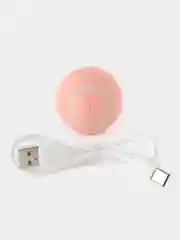 Розовый интерактивный мяч для котов и кошек