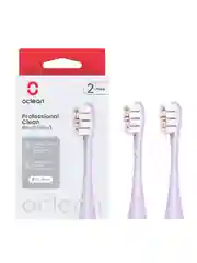 Фиолетовый комплект насадок Профессиональная чистка Oclean P1С13 (2шт, Фиолетовый)