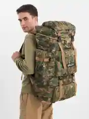 Рюкзак тактический 80л, 75х35х25см, цвет лесной пиксель
