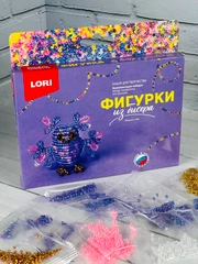 Плетение бисером для детей Фигурки из бисера Сова совенок Lori Лори поделки своими руками