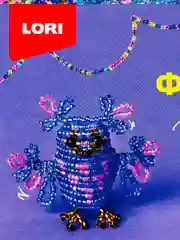 Плетение бисером для детей Фигурки из бисера Сова совенок Lori Лори поделки своими руками