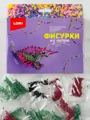 Плетение бисером для детей Фигурки из бисера Крылатый дракон Lori поделки своими руками