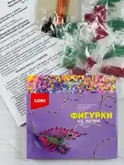 Плетение бисером для детей Фигурки из бисера Крылатый дракон Lori поделки своими руками