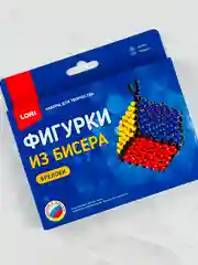 Плетение бисером игры для детей Фигурки из бисера Кубик Lori Лори поделки своими руками