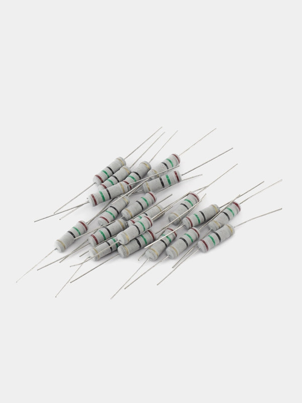 20 штук Резистор 15 Ом 2Вт 15R 2W 5% MOF металлоксидный (С2-23)
