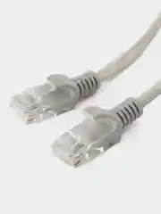 Серый патч корд UTP 4 пары категоря cat.5E серый интернет провод кабель шнур