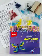 Плетение бисером для детей Фигурки из бисера Бабочка Lori Лори поделки своими руками игры