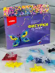 Плетение бисером для детей Фигурки из бисера Бабочка Lori Лори поделки своими руками игры