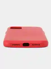 Красный кожаный чехол Leather Case для iPhone 11 с функцией MagSafe