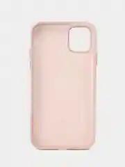Розовый кожаный чехол Leather Case для iPhone 11 с функцией MagSafe