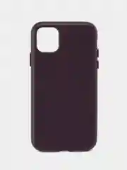 Тёмно-бордовый кожаный чехол Leather Case для iPhone 11 с функцией MagSafe