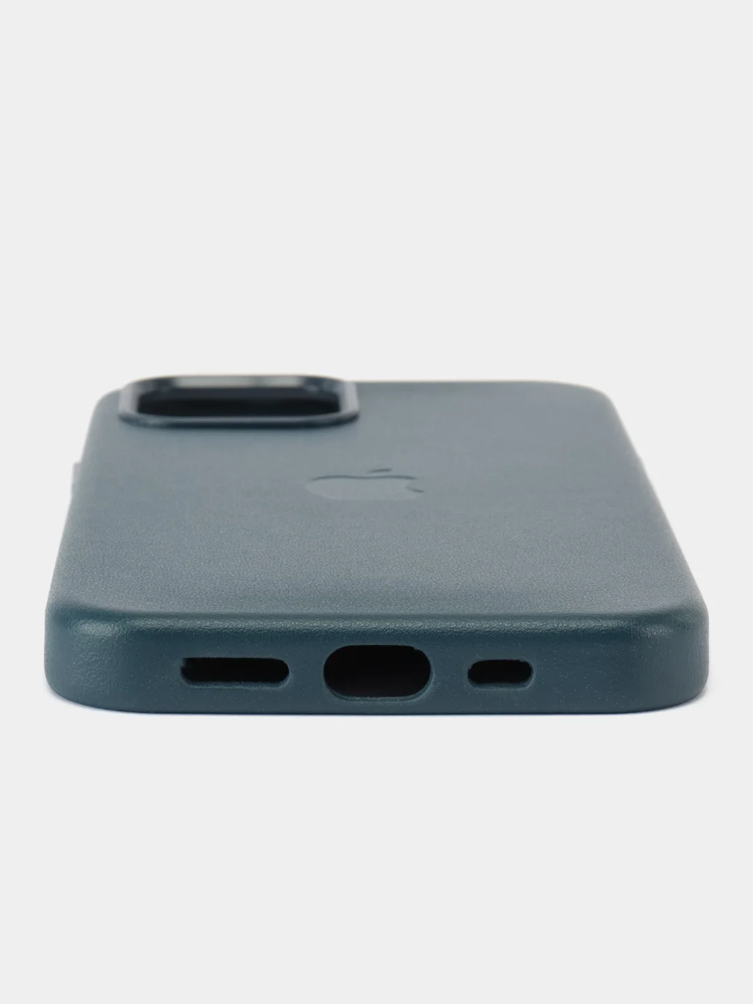 Морской кожаный чехол Leather Case для iPhone  12/12 Pro с функцией MagSafe