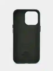 Зеленый кожаный чехол Leather Case для iPhone 13 Pro с функцией MagSafe