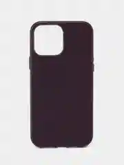 Тёмно-бордовый кожаный чехол Leather Case для iPhone 13 Pro Max с функцией MagSafe