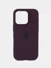 Тёмно-бордовый iphone 16 Pro silicon case /силиконовый чехол MagSafe для iPhone 16 Pro