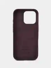 Тёмно-бордовый iphone 16 Pro silicon case /силиконовый чехол MagSafe для iPhone 16 Pro