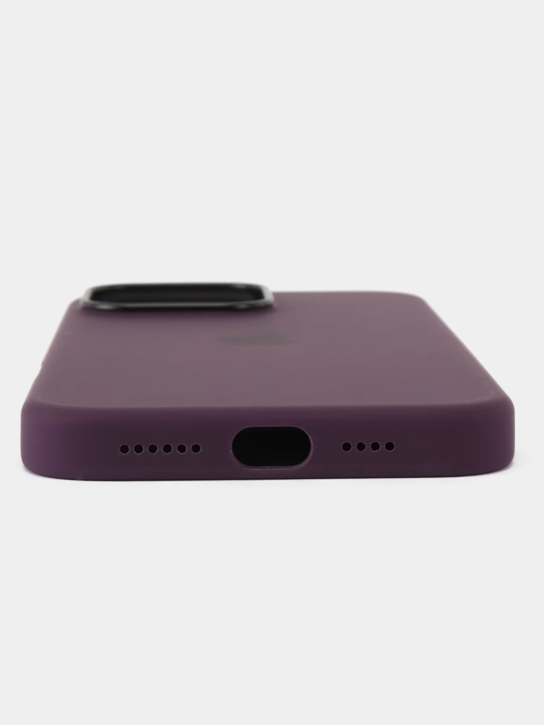 Тёмно-бордовый iphone 16  Pro Max silicon case/силиконовый чехол MagSafe для iPhone 16 Pro Max