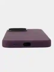 Тёмно-бордовый iphone 16  Pro Max silicon case/силиконовый чехол MagSafe для iPhone 16 Pro Max