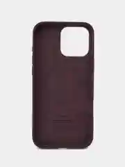 Тёмно-бордовый iphone 16  Pro Max silicon case/силиконовый чехол MagSafe для iPhone 16 Pro Max