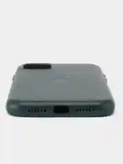 Зеленый кожаный чехол Leather Case для iPhone 11 с функцией MagSafe