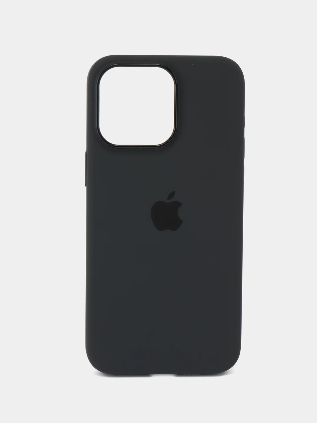 Черный силиконовый чехол/Silicone Case MagSafe для iPhone 15 Pro Max