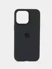 Черный силиконовый чехол/Silicone Case MagSafe для iPhone 15 Pro Max