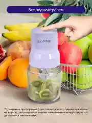 Розовый измельчитель LUMME LU-KP1846A лиловый аметист