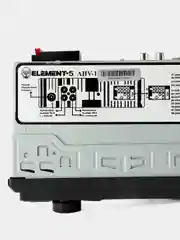 Черный автомагнитола Element-5, AUX, USB c пультом