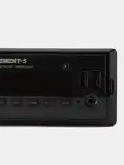 Черный автомагнитола Element-5, AUX, USB c пультом