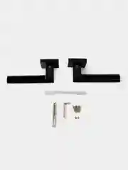 Ручка для межкомнатной двери VETTORE R06.148 MBP, Черный матовый