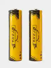 Аккумуляторные батарейки литиевые, аккумуляторы литиевые 4200 mAh, 4.2V, 2 штуки