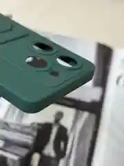Тёмно-зелёный чехол для Infinix Hot 40i, Smart 8/8 Pro, Tecno Spark 20C / GO 2024 с карманом для карты