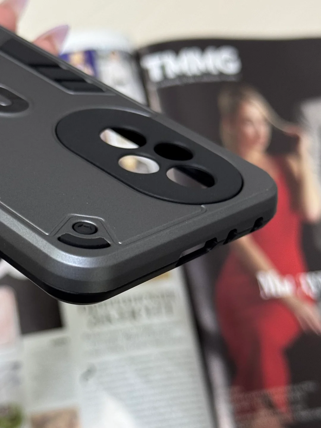 Серебряный чехол для Honor 200 / хонор 200 / противоударный