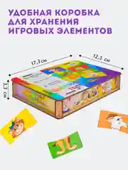 Пазлы деревянные для детей / пазлы / пазлы путаниа / набор пазлов, 7 штук