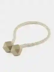 Подхват для штор Камушки, d = 3  51 см, цвет молочный