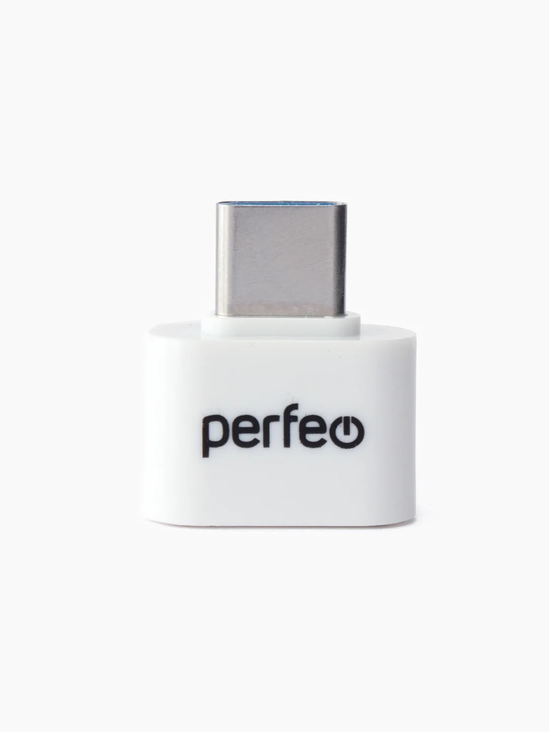 Perfeo adapter USB на Type-C c OTG (PF-VI-O008 White) белый