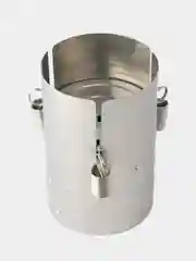 Серый ветчинница 1,5 л 11x17см нержавеющая сталь