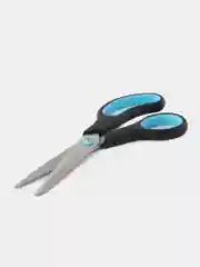 Ножницы Brauberg Soft Grip, 238411, канцелярские, набор 3 штуки, для бумаги и картона