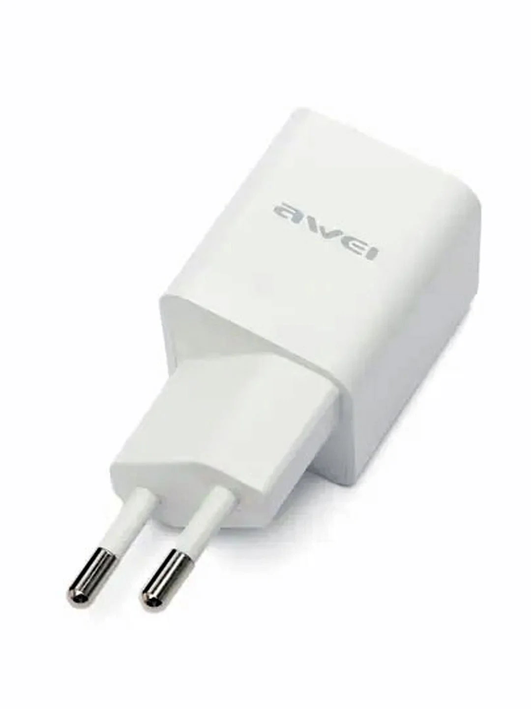 Зарядка для телефона Awei 20W Type-C + USB белый Блок питания PD12