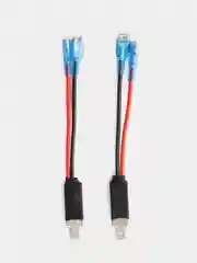 Черный переходник для установки LED ламп в авто