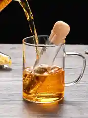 Белый ситечко для заваривания чая в кружку