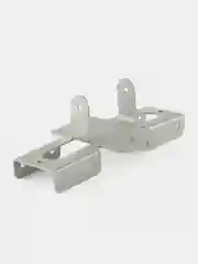 Серый металлик x Кронштейн для забора FIRESIDE 60х60 10 штук