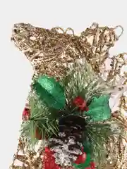 Новогодний светящийся олень фигура светодиодная
