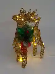 Новогодний светящийся олень фигура светодиодная