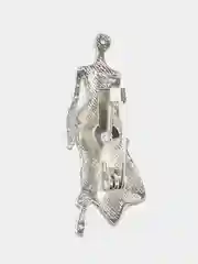 Индиго женская брошь "Дама"