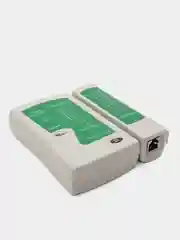 Белый тестер сетевого кабеля LAN RJ-45, RJ-12