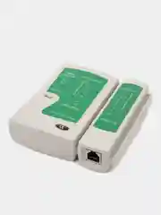 Белый тестер сетевого кабеля LAN RJ-45, RJ-12