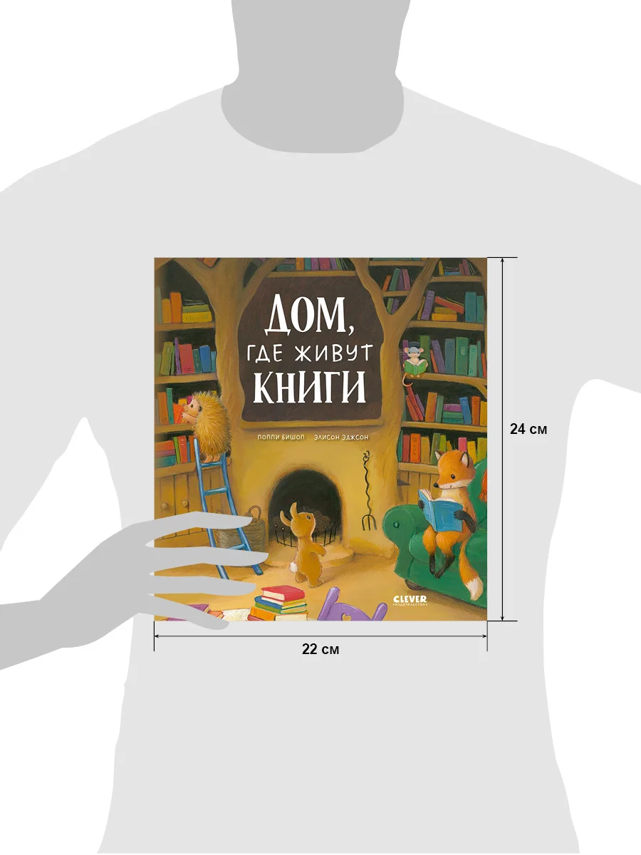 Книжки-картинки (мягкая обложка). Дом, где живут книги
