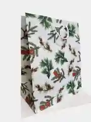 Подарочный пакет бумажный 26*32,4*12.7 см, новогодний