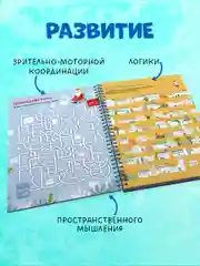 Пиши и стирай! Зимние лабиринты и ходилки